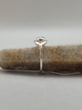 Canadian Eye Of Odin Sapphire Ring in .925 Sterling Silver (Size 7.75)