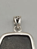 Canadian Ammolite Pendant Set in .925 Sterling Silver