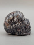Canadian Staurolite & Garnet Skull Carving Kinbasket, B.C.