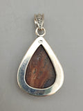 Canadian Thunder Bay Agate Pendant Set In .925 Sterling Silver