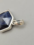 Canadian Eye Of Odin Sapphire Pendant in .925 Sterling Silver