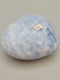 Blue Calcite Heart
