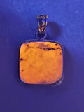Canadian Hackmanite Pendant~Ice River Complex, BC