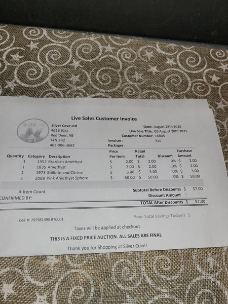 16805 Garage Sale August 28th 2025 Live