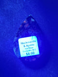Canadian Hackmanite & Ijolite Cabochon~Ice River Complex, BC