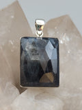 Canadian Eye Of Odin Sapphire Pendant in .925 Sterling Silver