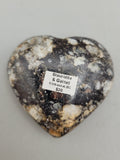Canadian Staurolite & Garnet Heart Carving Kinbasket, B.C.