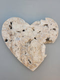 Druzy Quartz Heart