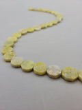 Serpentine Bead Strands(flat round)❤️