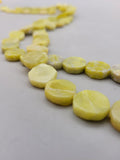 Serpentine Bead Strands(flat round)❤️