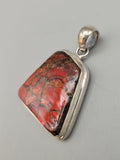 Canadian Ammolite Pendant Set in .925 Sterling Silver