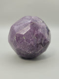 Faceted Lepidolite Sphere
