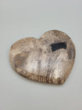 Petrified Wood Heart Carvings♥️