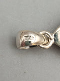 Canadian Petrified Wood Pendant Set in .925 Sterling Silver