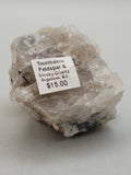 Canadian Tourmaline, Feldspar & Smoky Quartz~ Bugaboos, B.C.