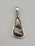 Canadian Ammolite Pendant Set in .925 Sterling Silver