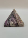Garnet In Matrix Pyramid