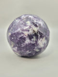 Faceted Lepidolite Sphere