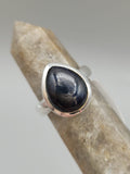 Canadian Eye Of Odin Sapphire Ring in .925 Sterling Silver (Size 6.75)