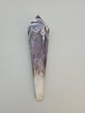 Chevron Amethyst Wand