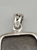 Canadian Ammolite Pendant Set in .925 Sterling Silver