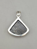 Canadian Staurolite And Garnet Pendant Set in .925 Sterling Silver