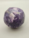 Faceted Lepidolite Sphere