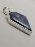 Canadian Eye Of Odin Sapphire Pendant in .925 Sterling Silver