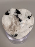 Moonstone Heart Carving