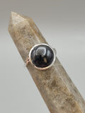 Canadian Eye Of Odin Sapphire Ring in .925 Sterling Silver (Size 6.75)