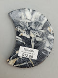 Canadian Pinolith Moon Carving Quartz Creek, B.C.