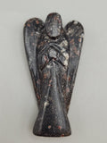 Canadian Staurolite & Garnet Angel Carving Kinbasket, B.C.