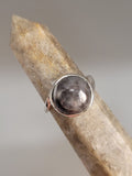 Canadian Eye Of Odin Sapphire Ring in .925 Sterling Silver (Size 6.5)