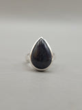 Canadian Eye Of Odin Sapphire Ring in .925 Sterling Silver (Size 6.5)