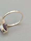 Super Seven in Sterling Silver Ring Sz10