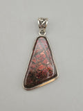 Canadian Ammolite Pendant Set in .925 Sterling Silver