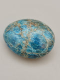 Blue Apatite Palm Stone