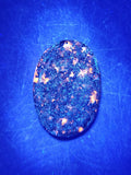 Canadian Hackmanite & Ijolite Cabochon~Ice River Complex, BC