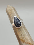 Canadian Eye Of Odin Sapphire Ring in .925 Sterling Silver (Size 7.75)