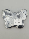 Canadian Pinolith Butterfly Carving Quartz Creek, B.C.