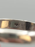 Canadian Eye Of Odin Sapphire Ring in .925 Sterling Silver (Size 7.75)
