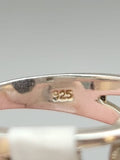 Canadian Eye Of Odin Sapphire Ring in .925 Sterling Silver (Size 6)