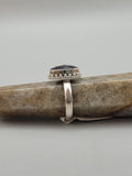 Canadian Eye Of Odin Sapphire Ring in .925 Sterling Silver (Size 8.75)