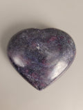 Ruby & Blue Kyanite Heart Carving❤️