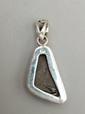 Canadian Ammolite Pendant Set in .925 Sterling Silver