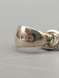 Canadian Petrified Wood Pendant Set in .925 Sterling Silver