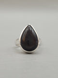 Canadian Eye Of Odin Sapphire Ring in .925 Sterling Silver (Size 7.5)