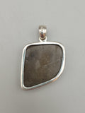 Canadian Ammolite Pendant Set in .925 Sterling Silver