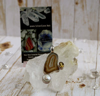 Druzy Agate Pendant