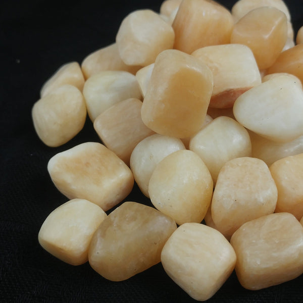 Yellow Calcite Tumbled